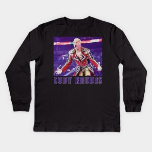 Cody Rhodes Kids Long Sleeve T-Shirt